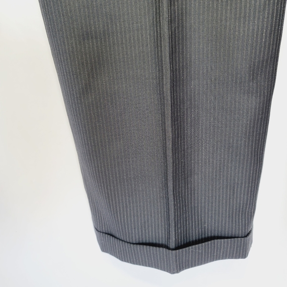 DANIEL HECHTER Paris Pure New Wool 2 Piece Suit Dbl Vented 48/122 Tall Grey - Picture 11 of 15